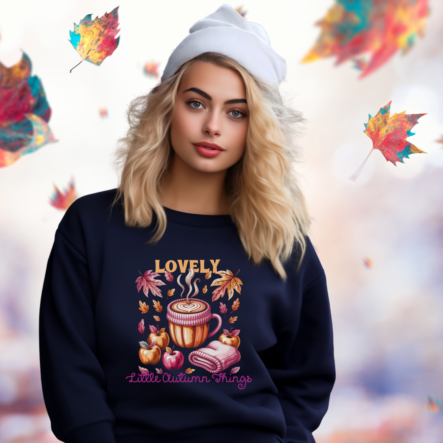 Lovely Little Autumn Things Crewneck Sweatshirt
