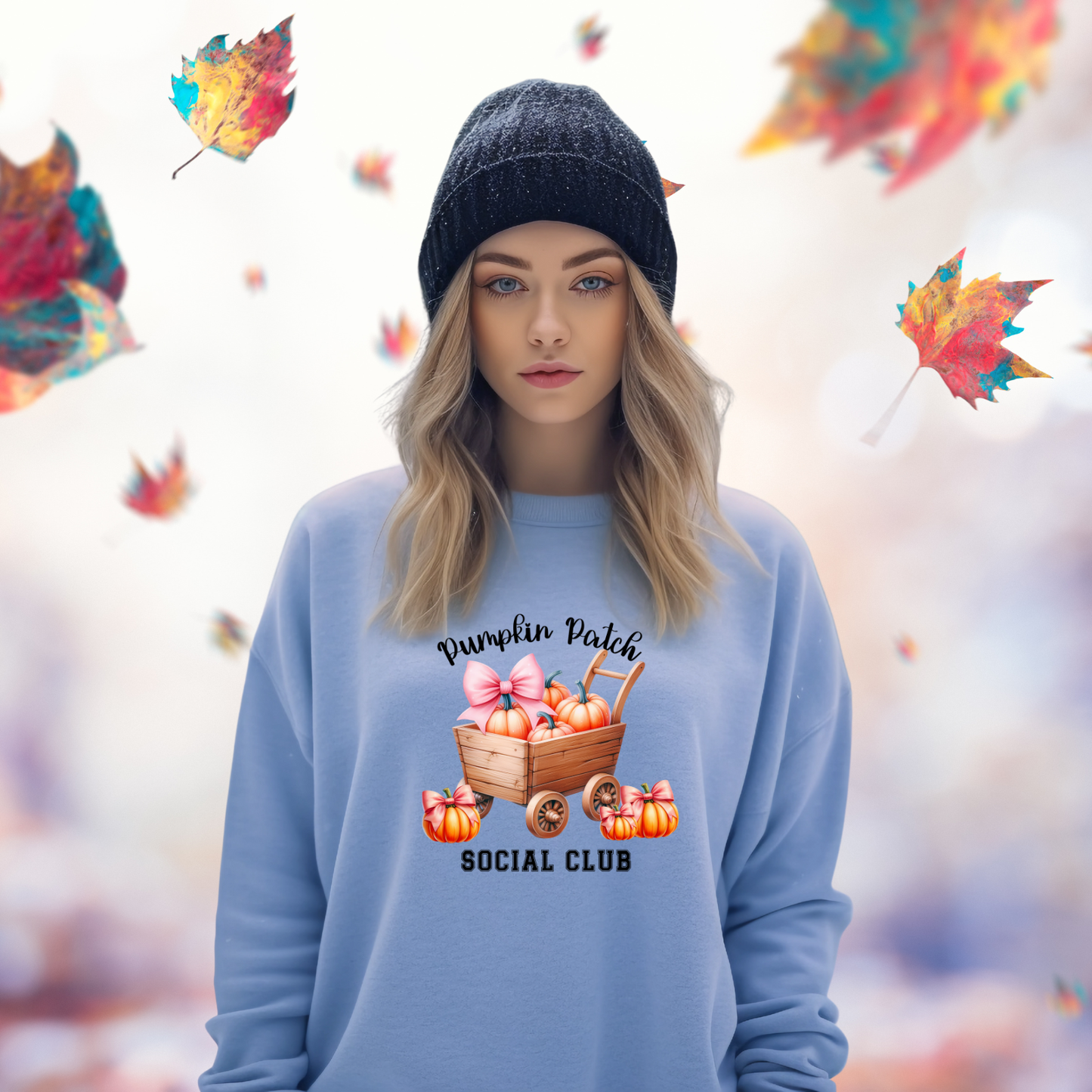 Pumpkin Patch Social Club Crewneck Sweatshirt