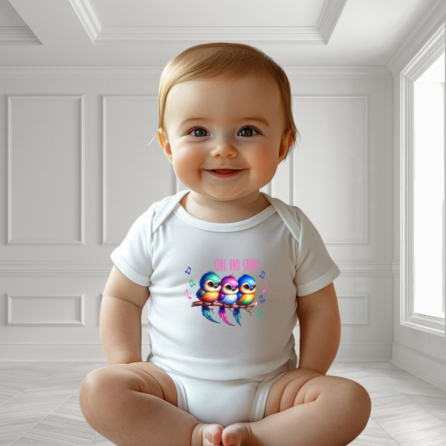 Sing & Shine Infant Short Sleeve Onesie