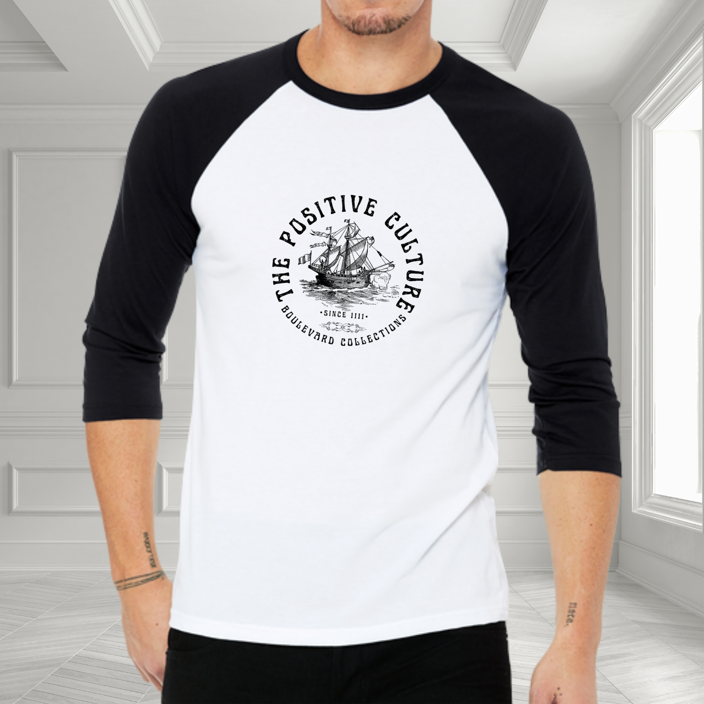 The Positive Culture Baseball Tee