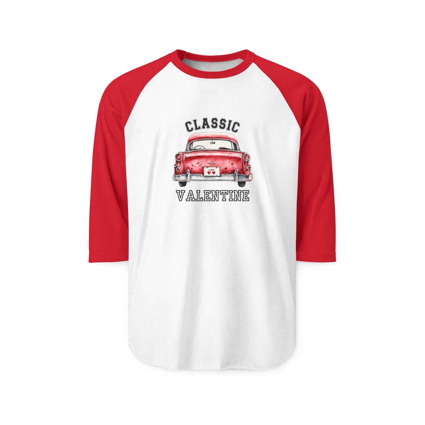 Classic Valentine Baseball Tee