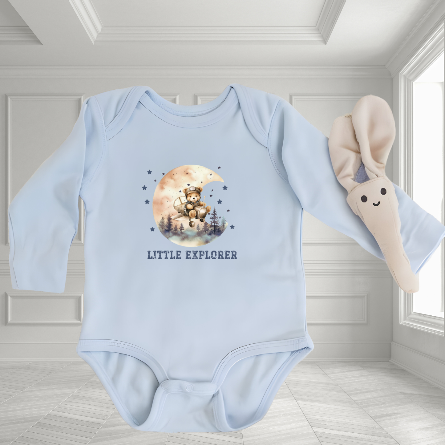 Little Explorer Infant Long Sleeve Onesie