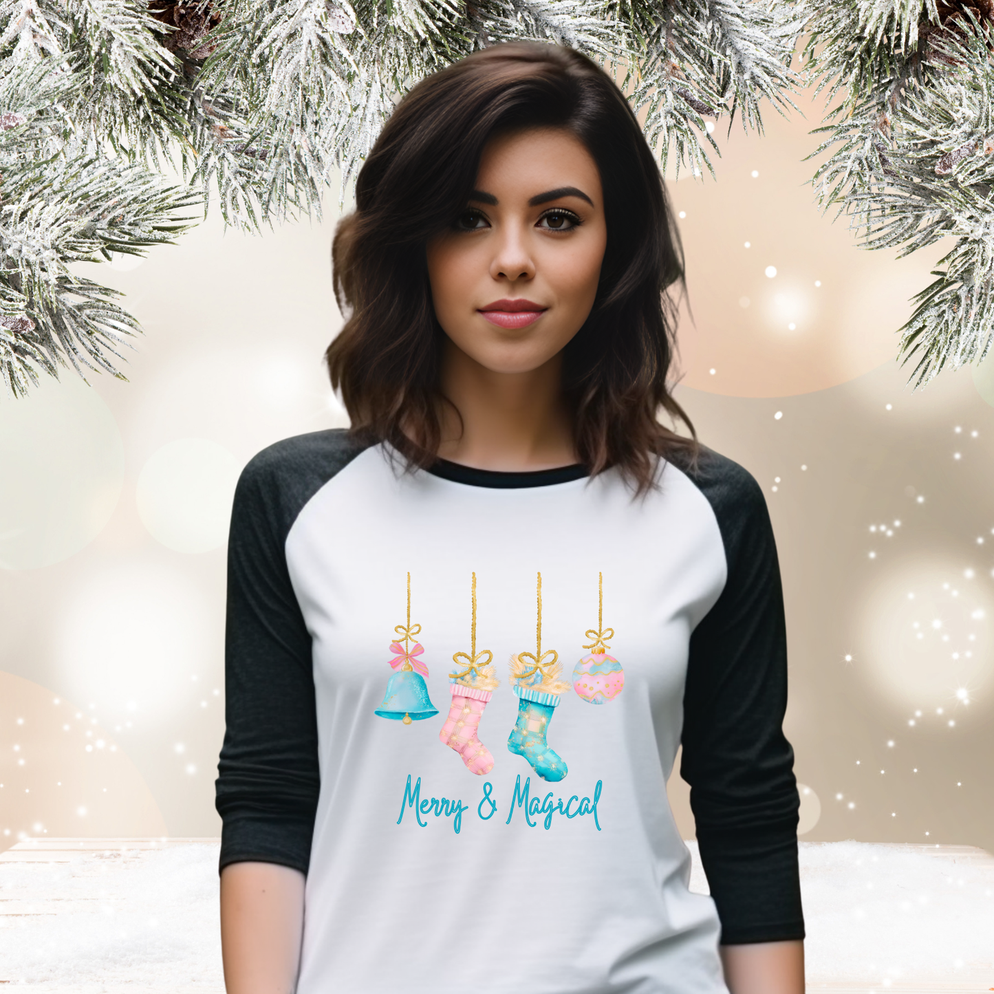 Merry And Magical Baseball Tee