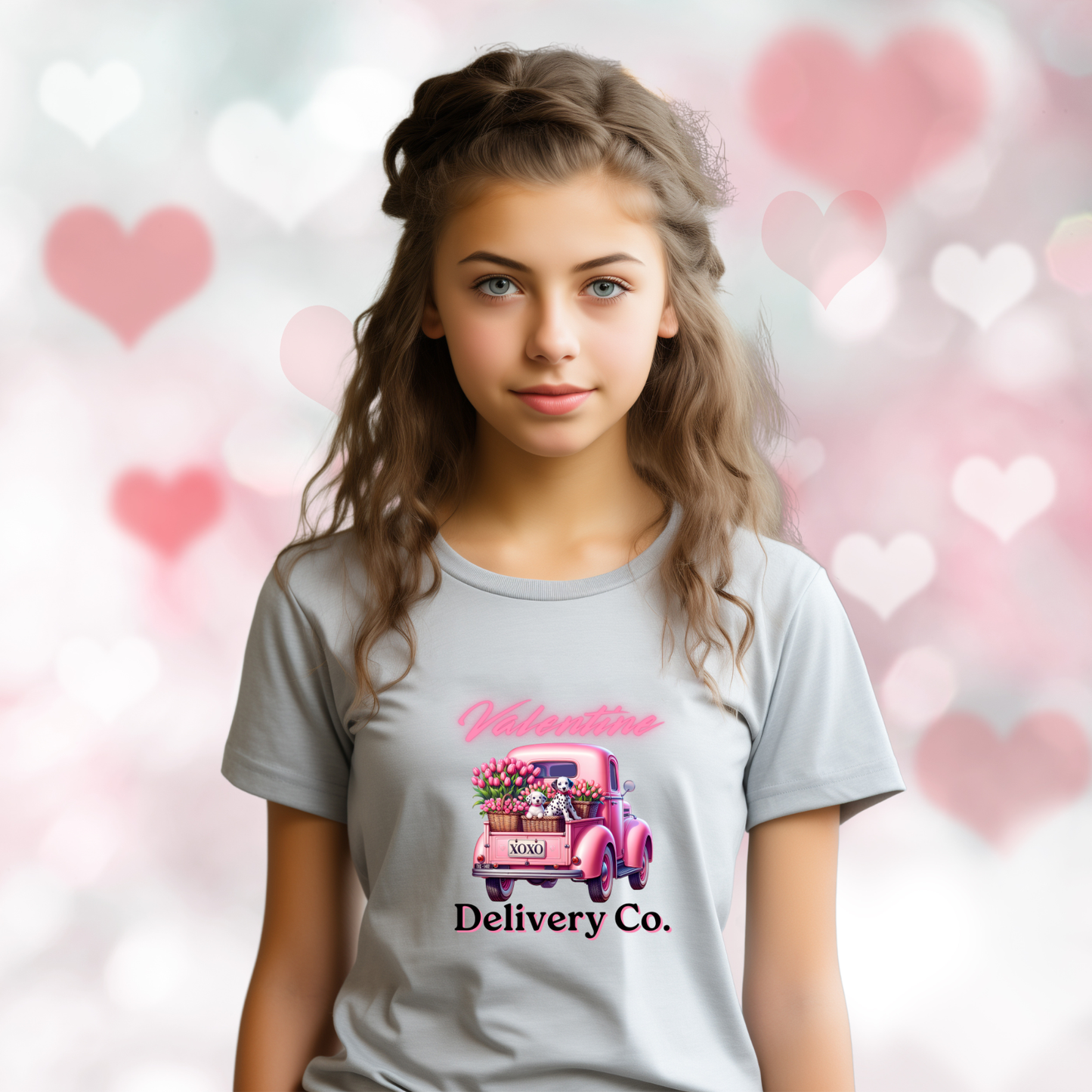 Valentine Delivery Co. Kid's T-Shirt