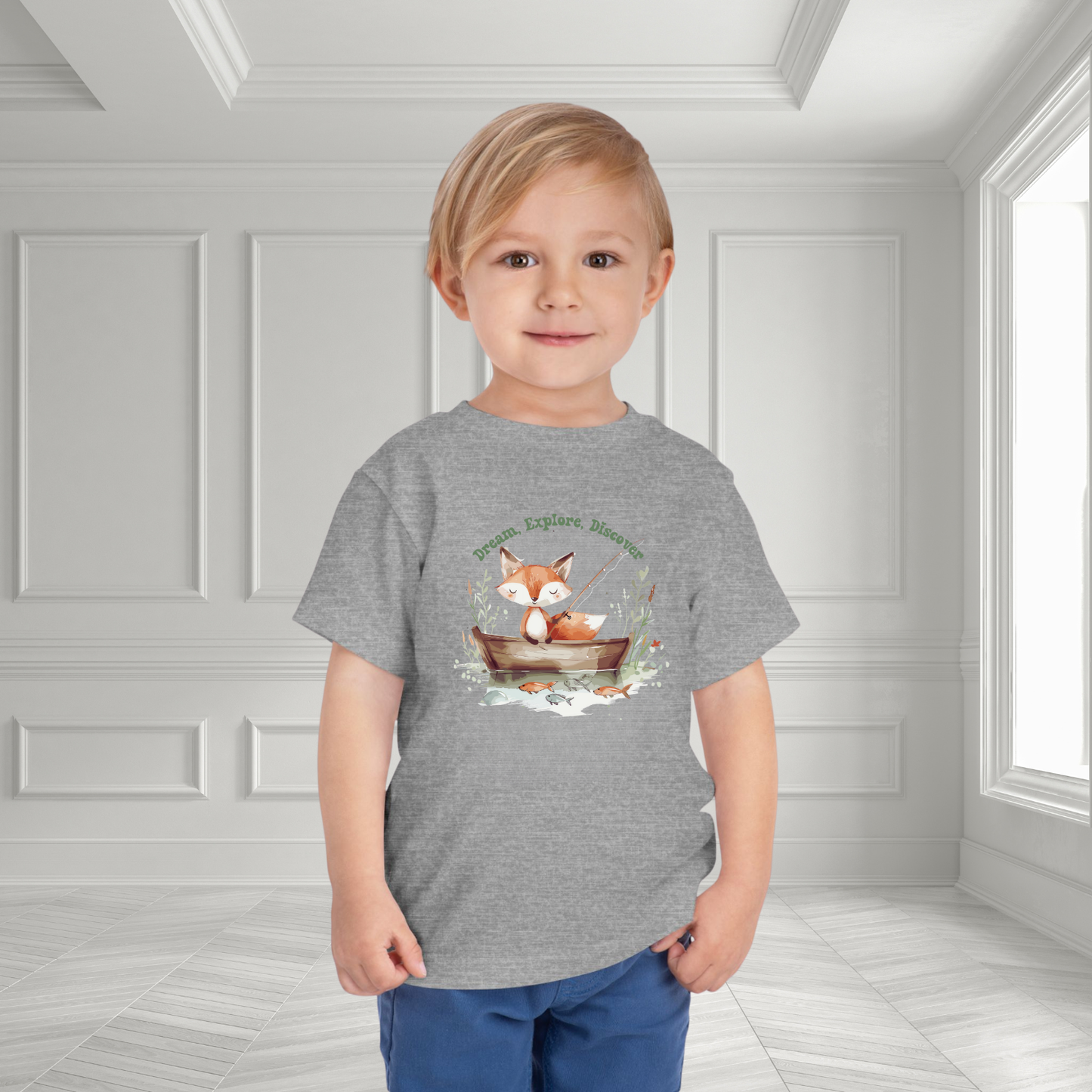 Dream, Explore, Discover Toddler T-Shirt