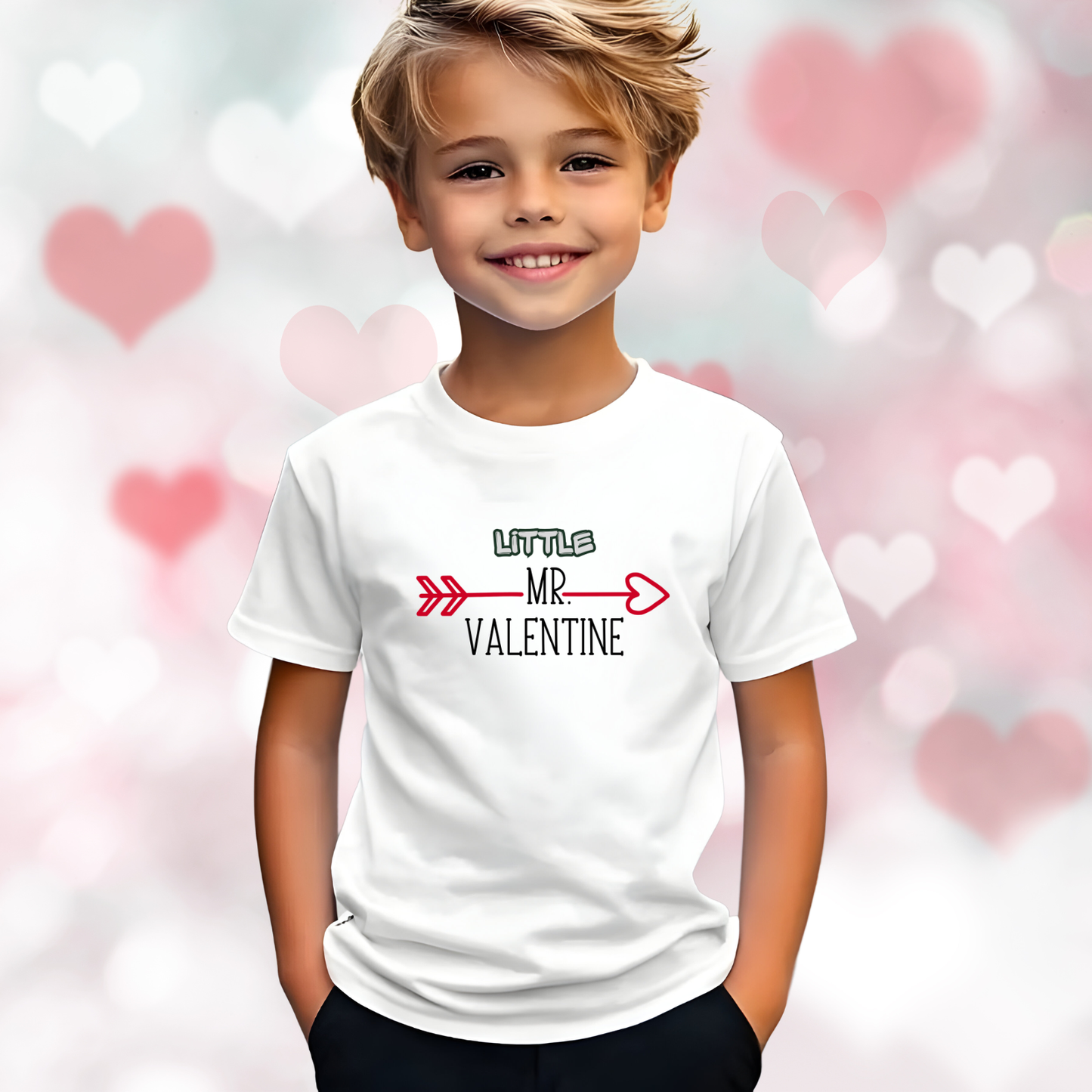 Little Mr. Valentine Kids T-Shirt