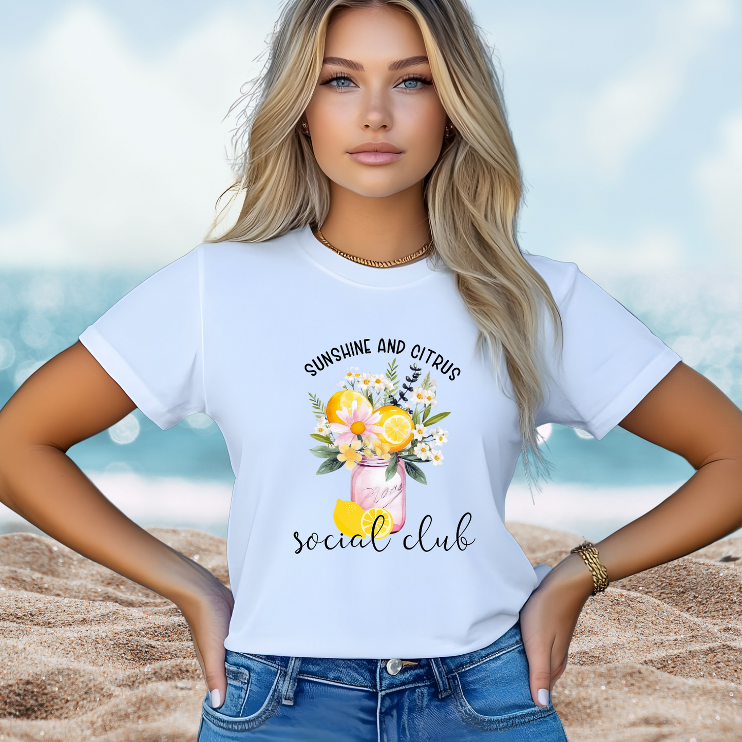 Sunshine And Citrus Social Club T-Shirt