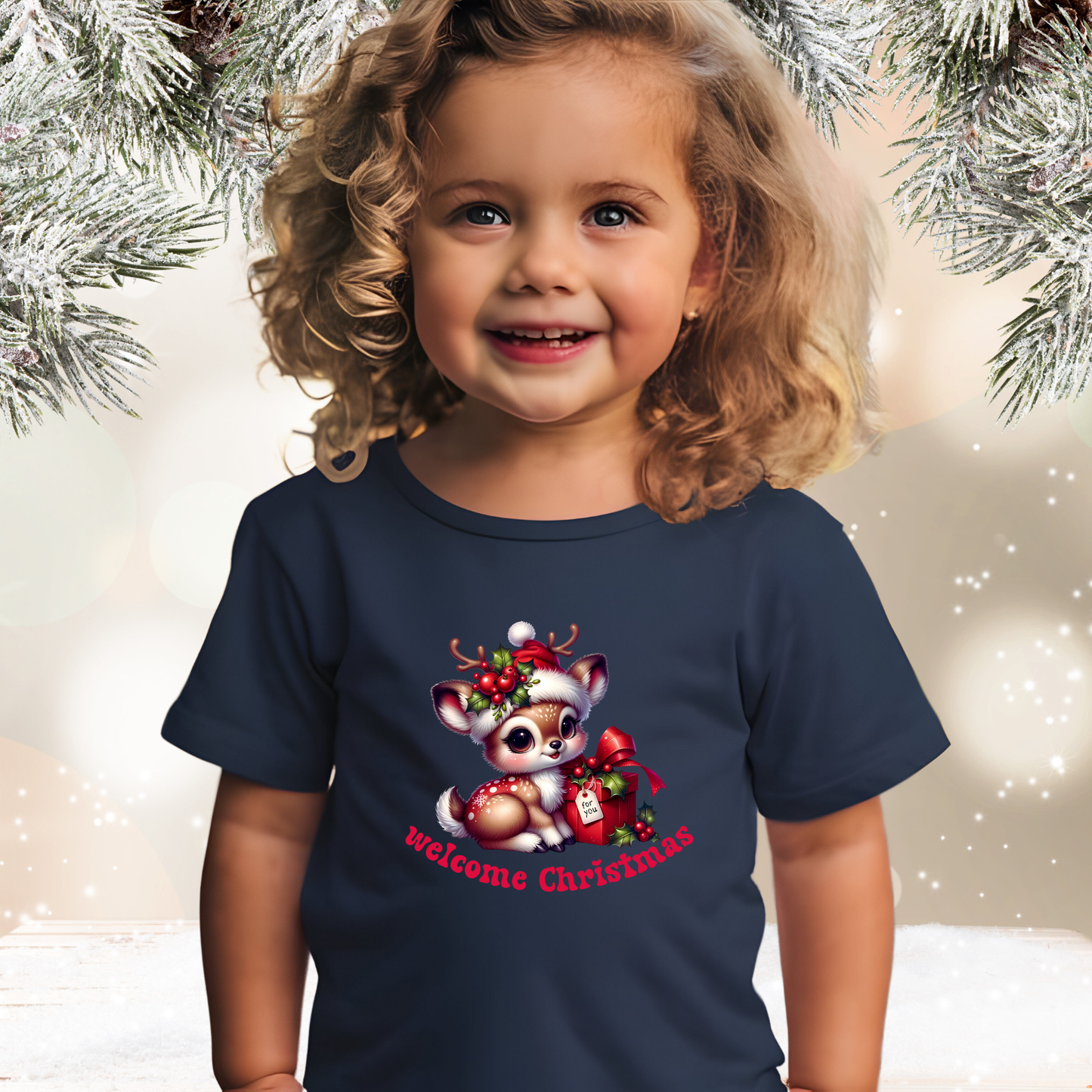 Welcome Christmas Toddler T-Shirt
