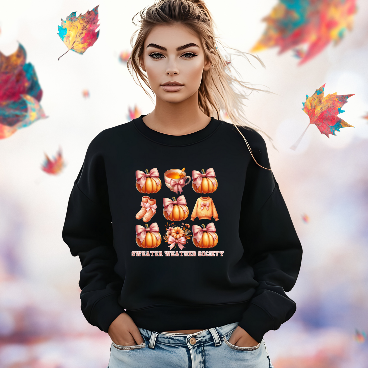 Sweater Weather Society Crewneck Sweatshirt