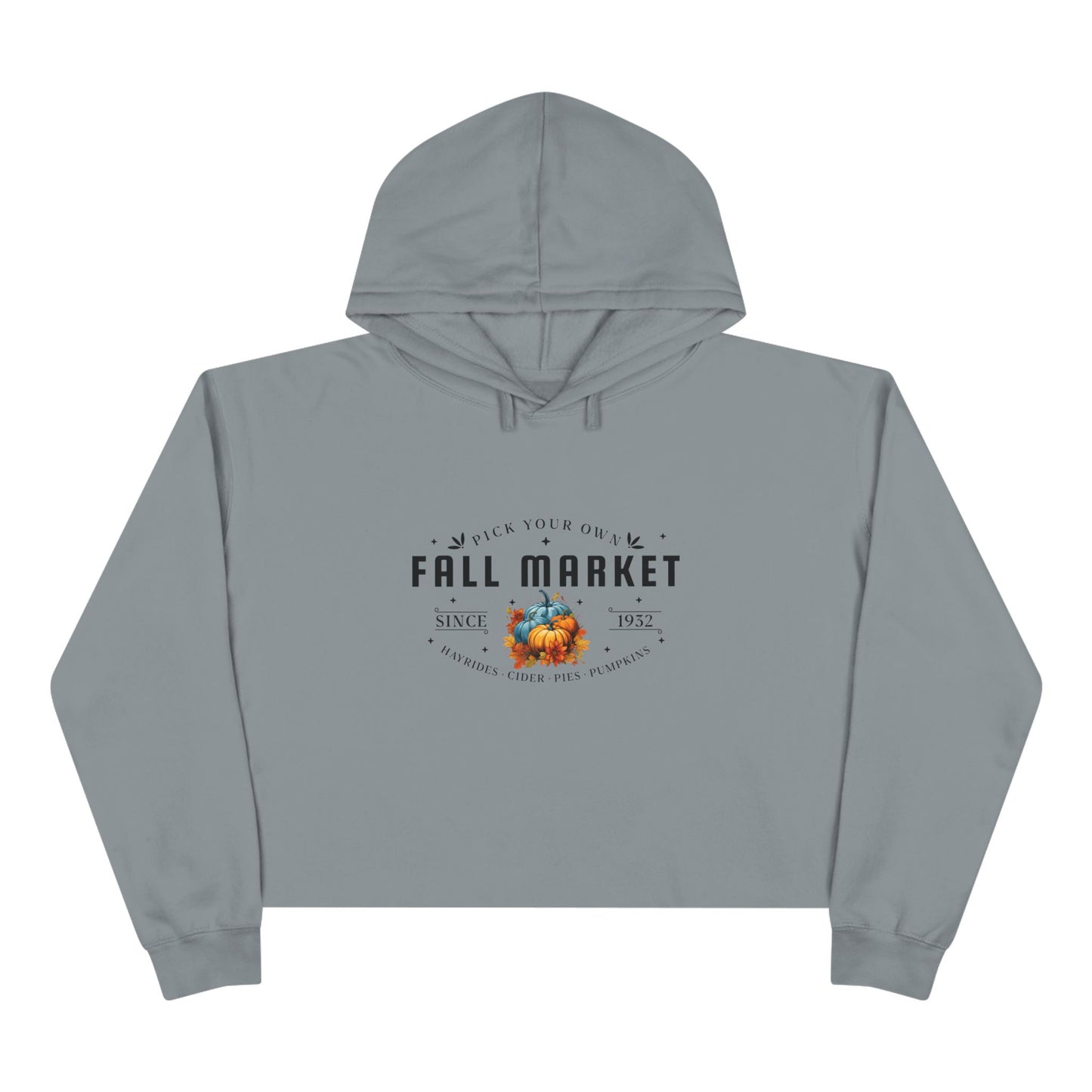 Fall Market Crop Hoodie