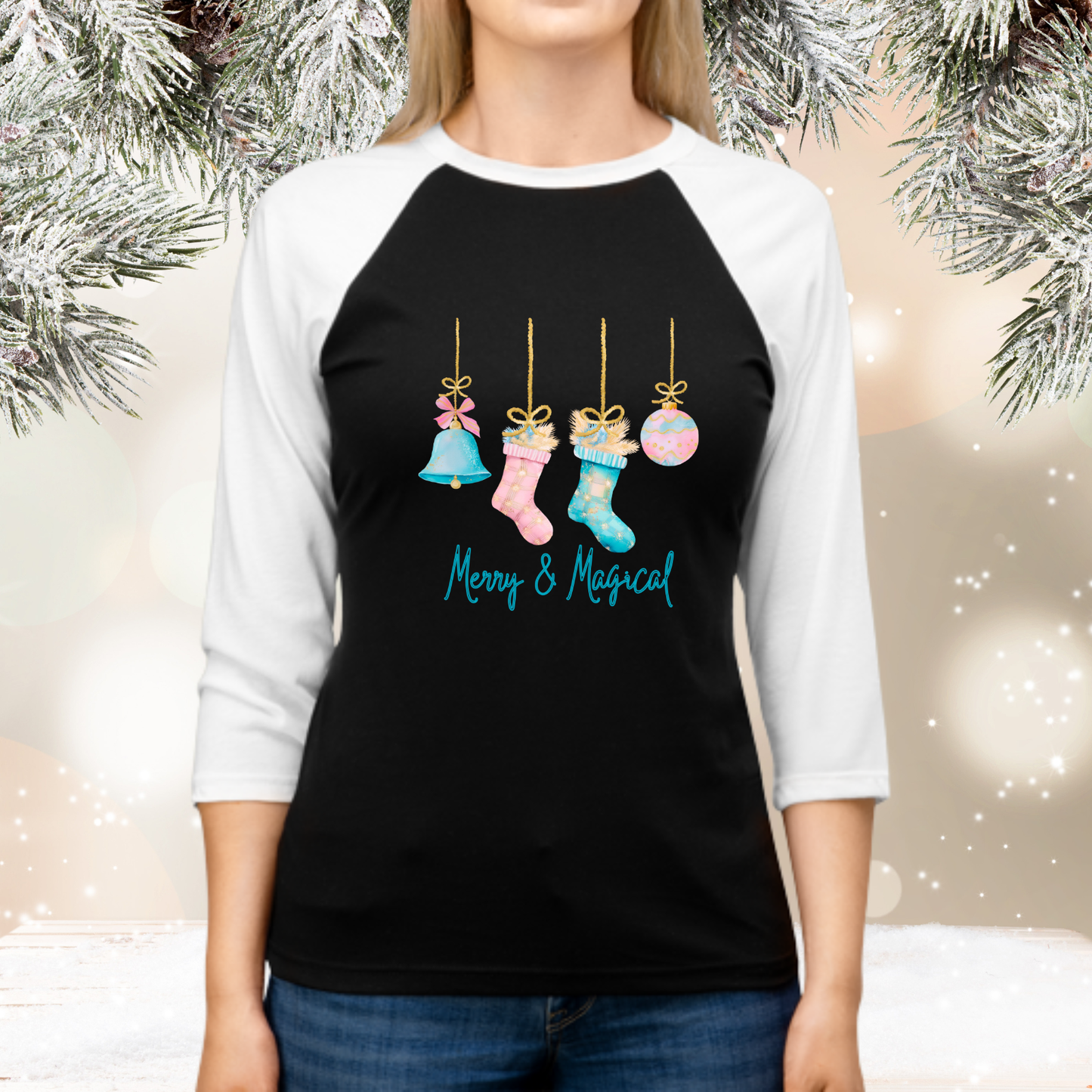 Merry And Magical Baseball Tee