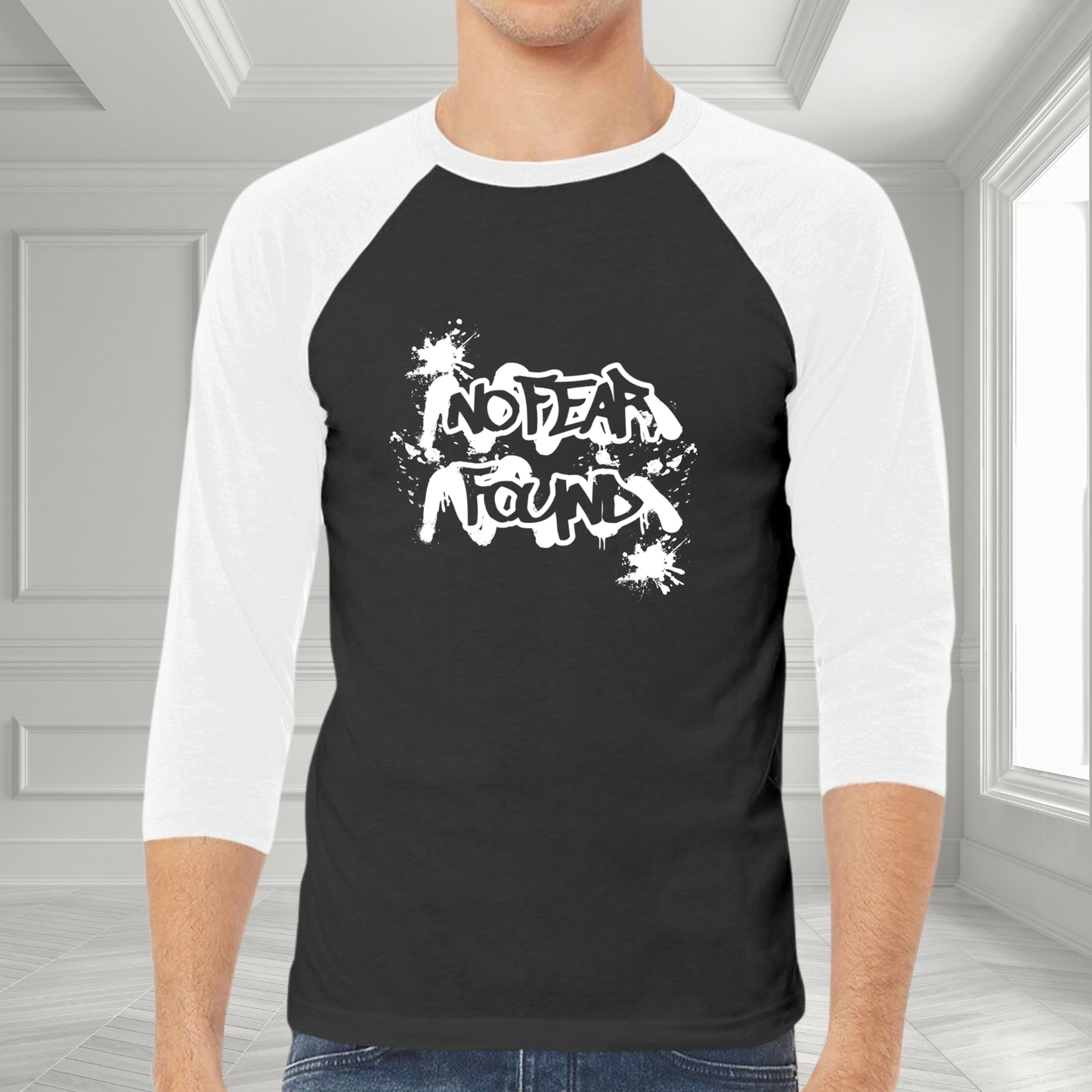 No Fear Found Baseball Tee