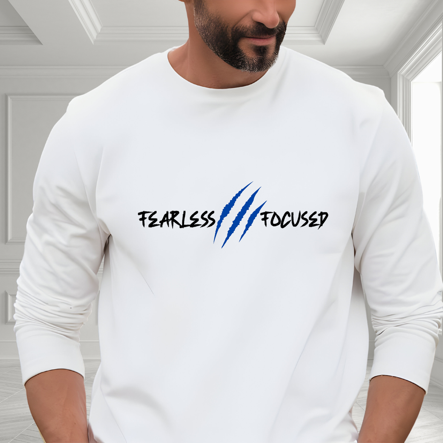 Fearless, Focused Long Sleeve Tee