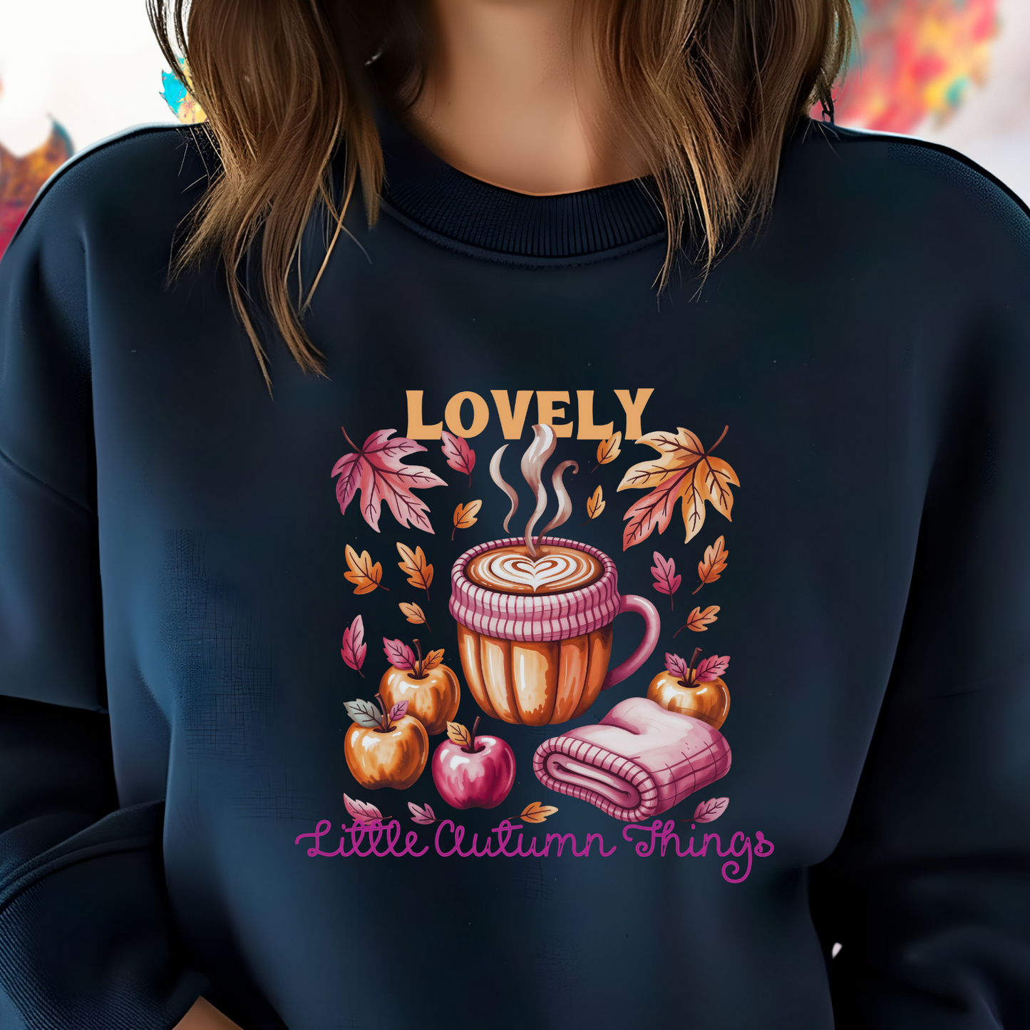 Lovely Little Autumn Things Crewneck Sweatshirt