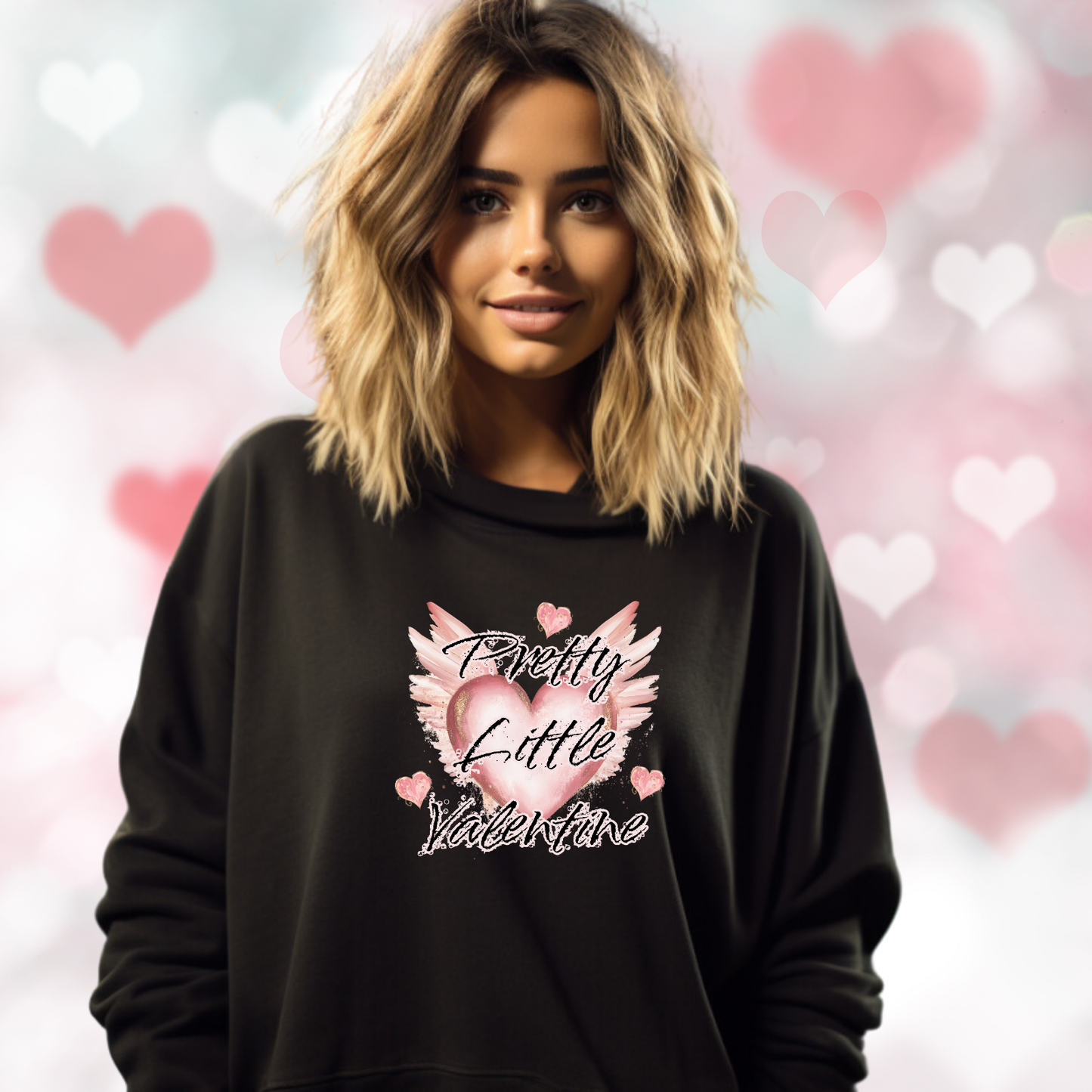 Pretty Little Valentine Crewneck Sweatshirt