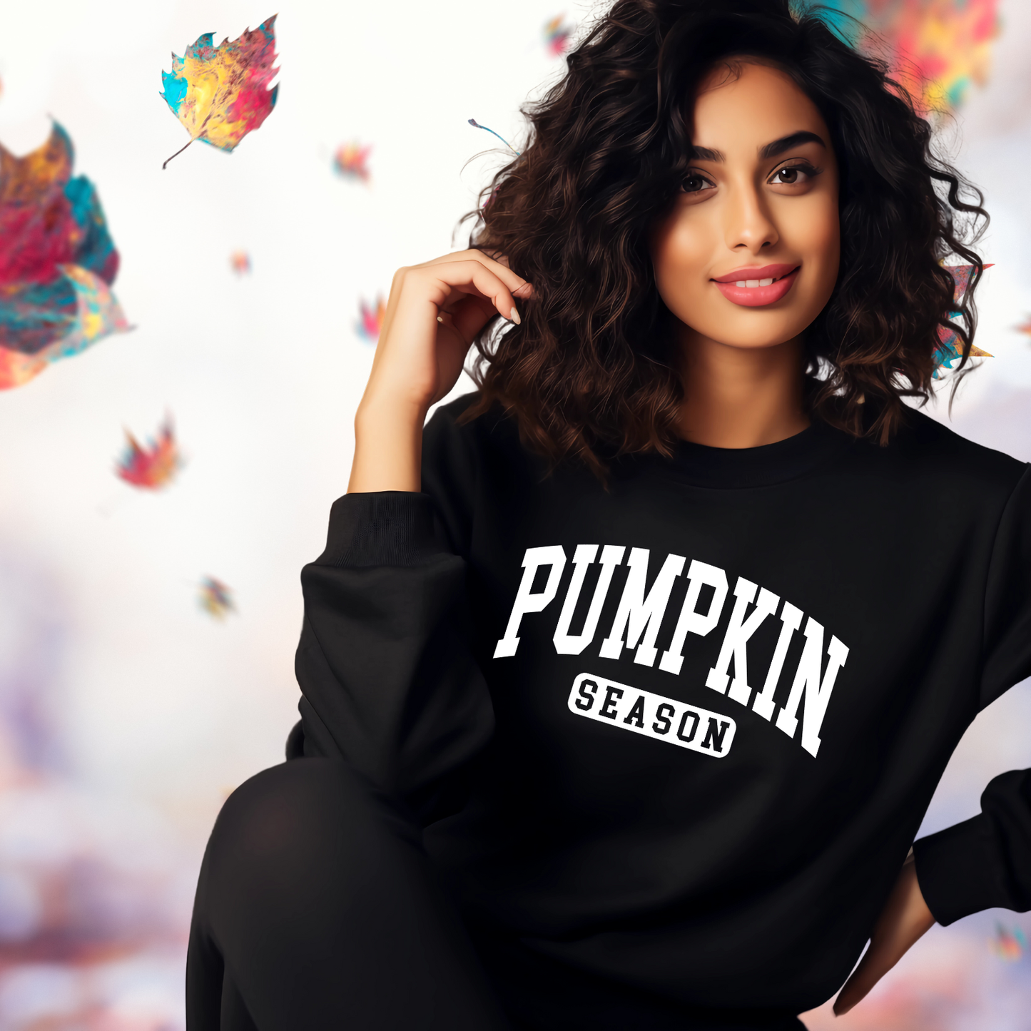 Pumpkin Season Crewneck Sweatshirt