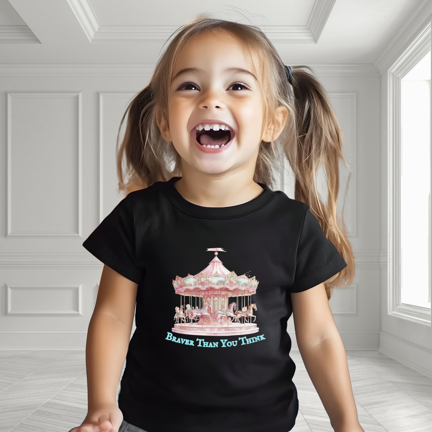 Braver Than You Think Kid's T-Shirt