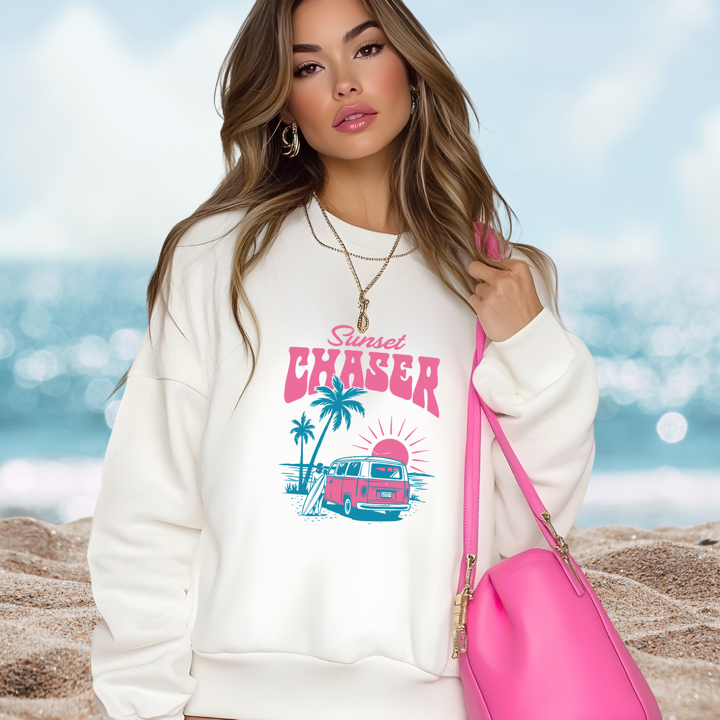Sunset Chaser Crewneck Sweatshirt