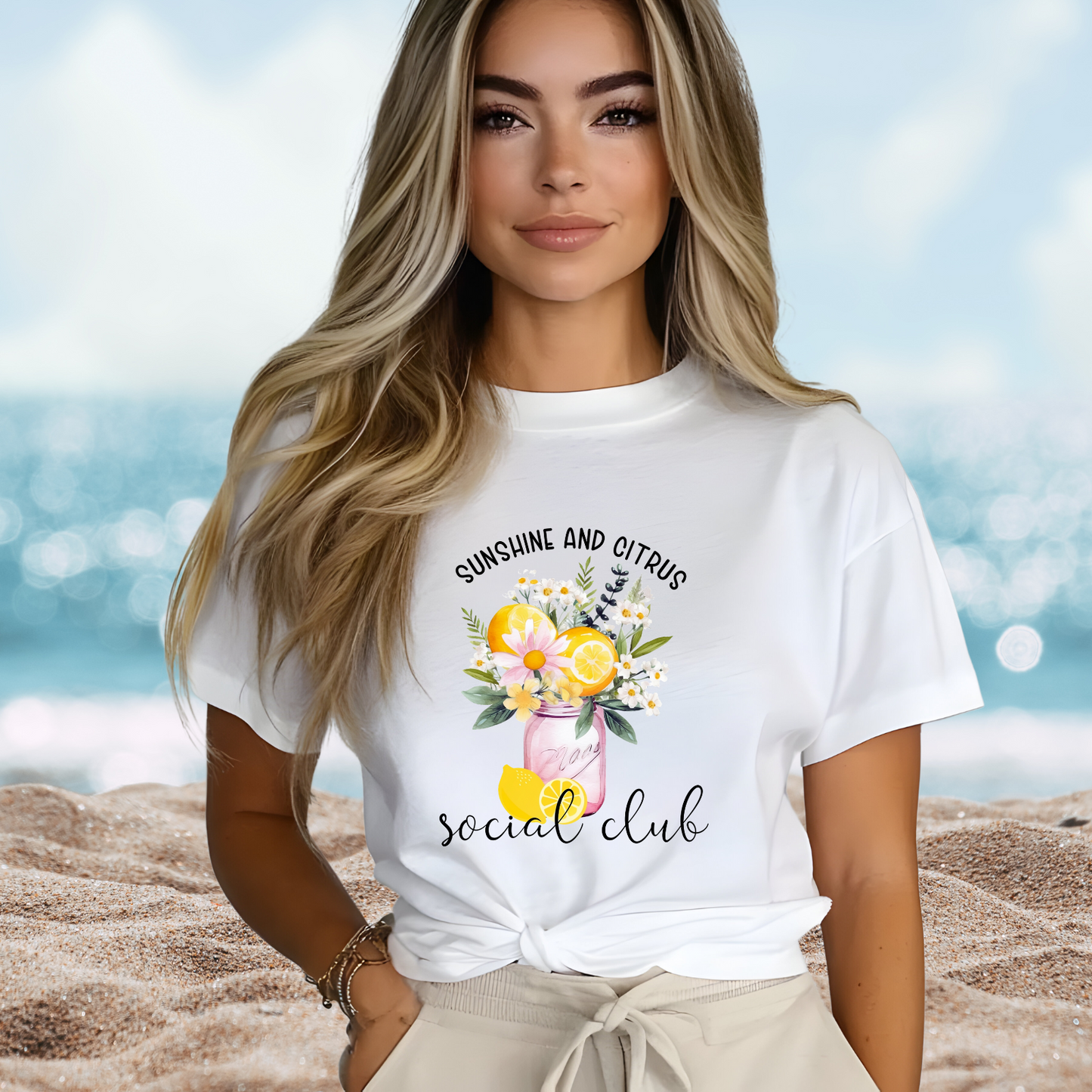 Sunshine And Citrus Social Club T-Shirt