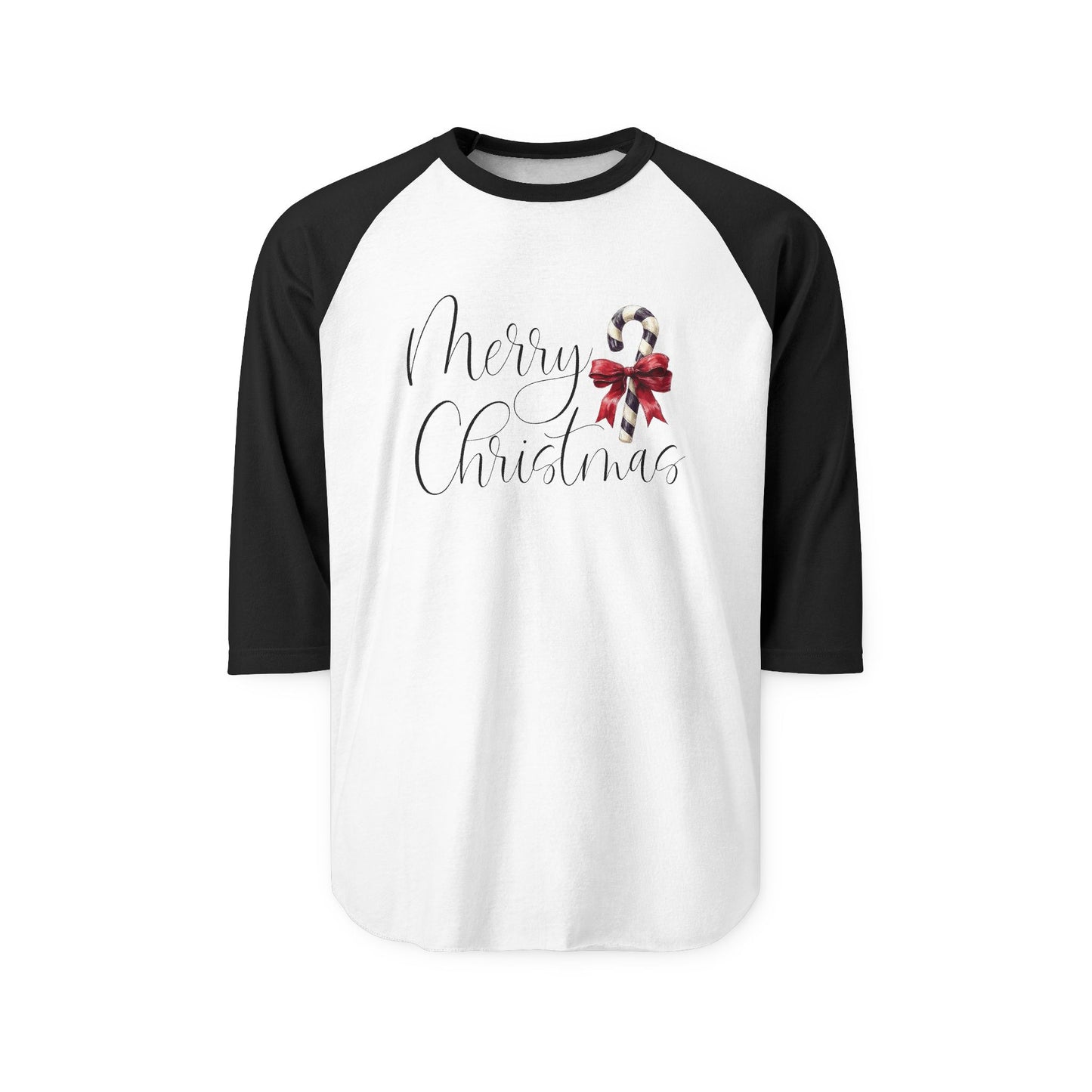 Merry Christmas Baseball Tee