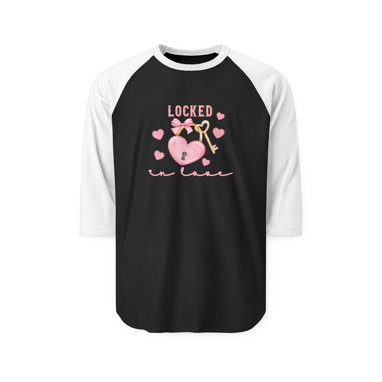 Locked in Love Baseball Tee