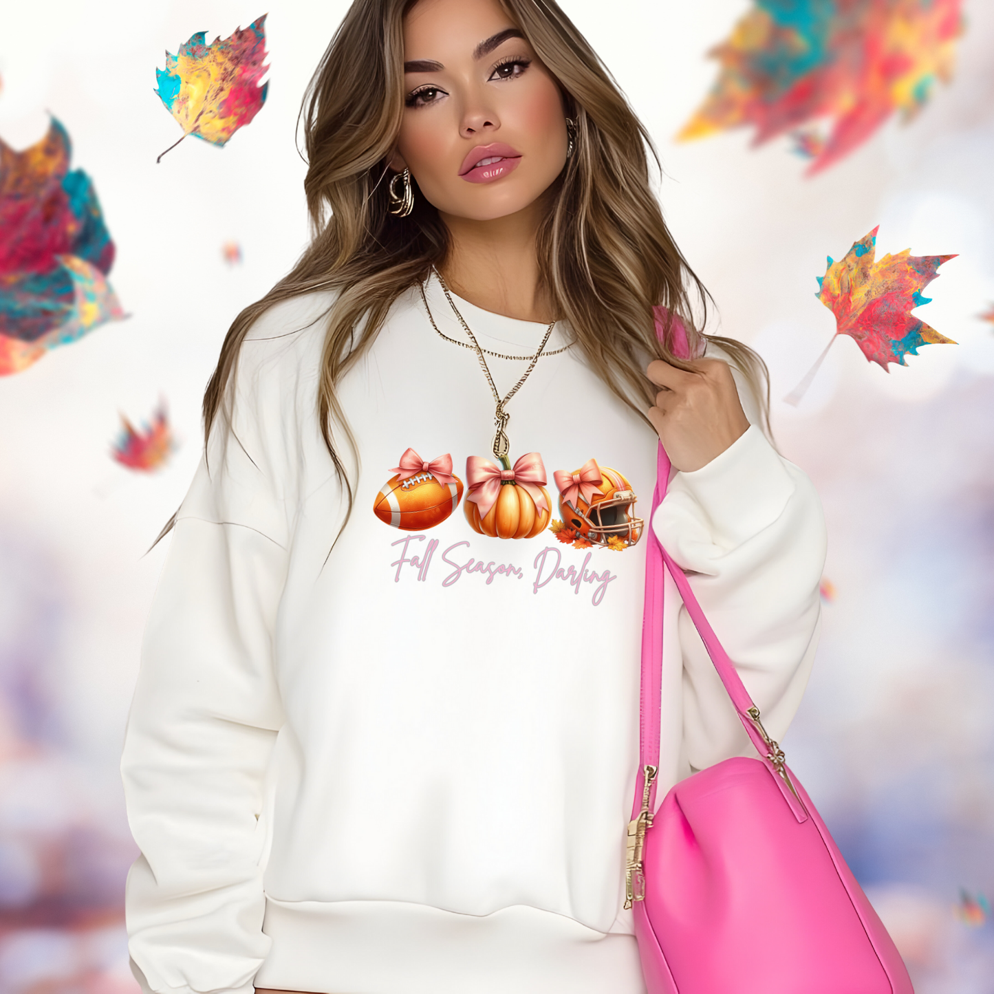 Fall Season Darling Crewneck Sweatshirt