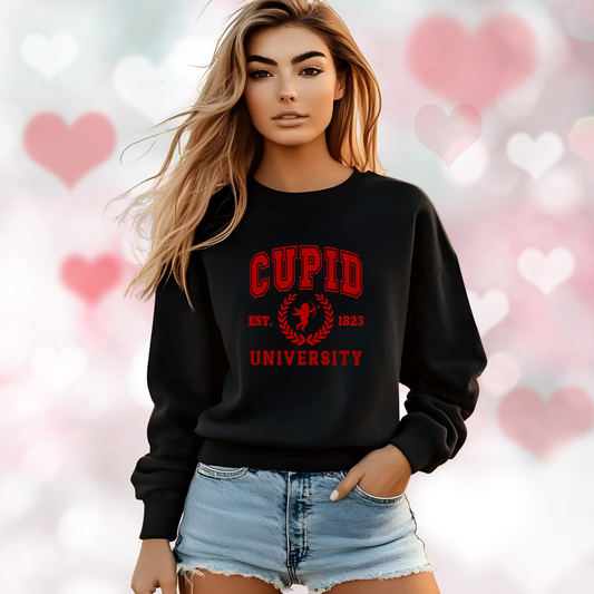 Cupid University Crewneck Sweatshirt