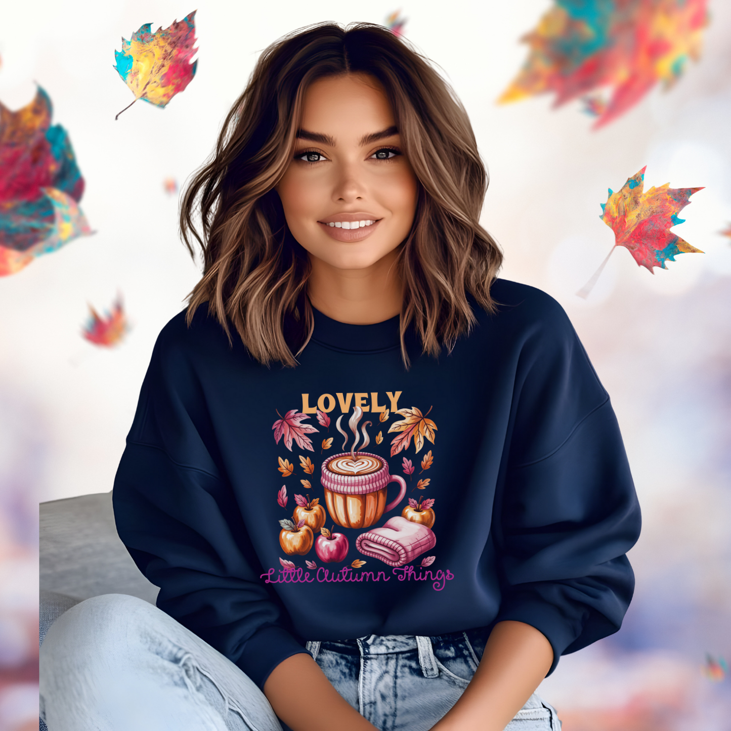 Lovely Little Autumn Things Crewneck Sweatshirt
