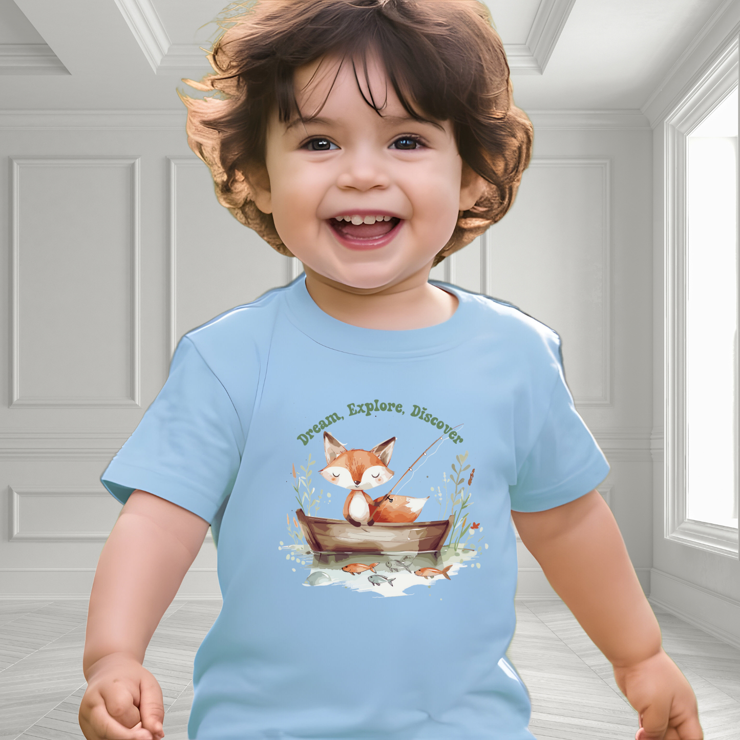 Dream, Explore, Discover Toddler T-Shirt