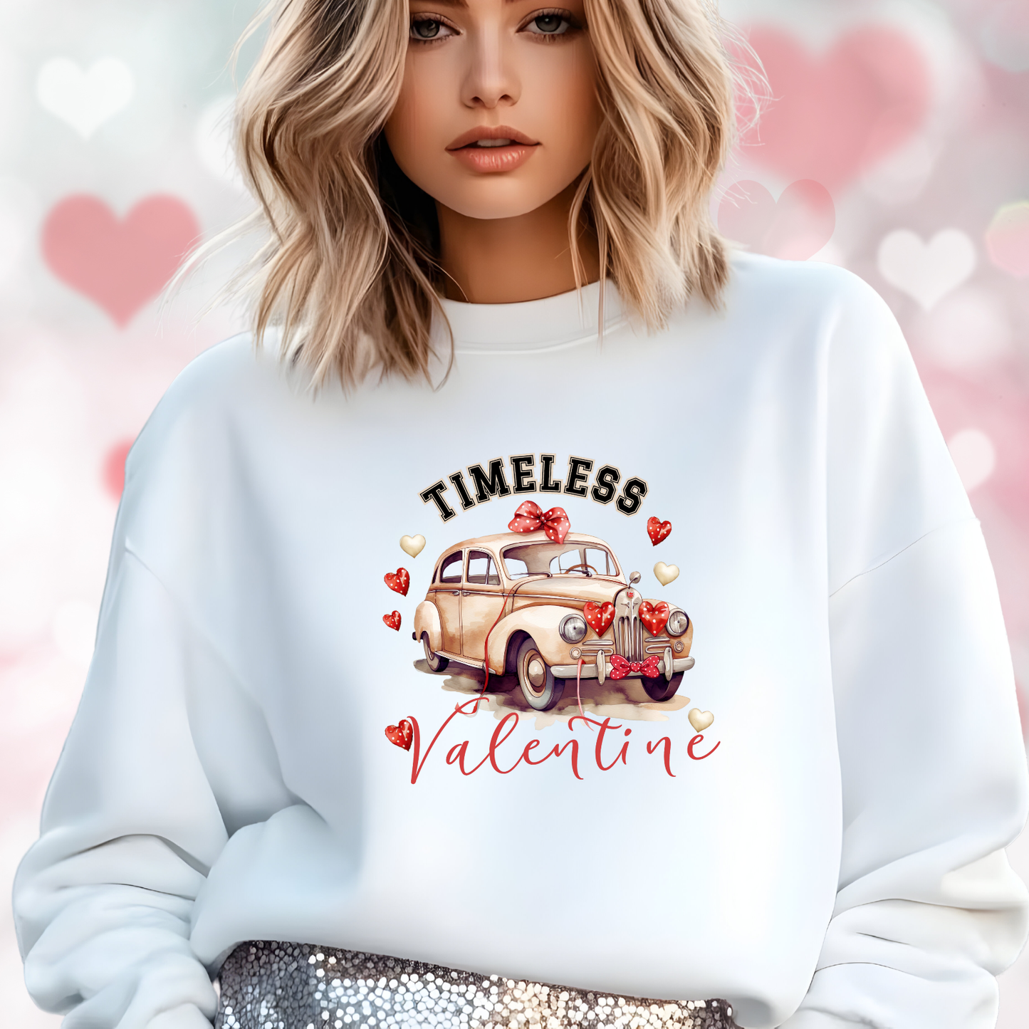 Timeless Valentine Crewneck Sweatshirt