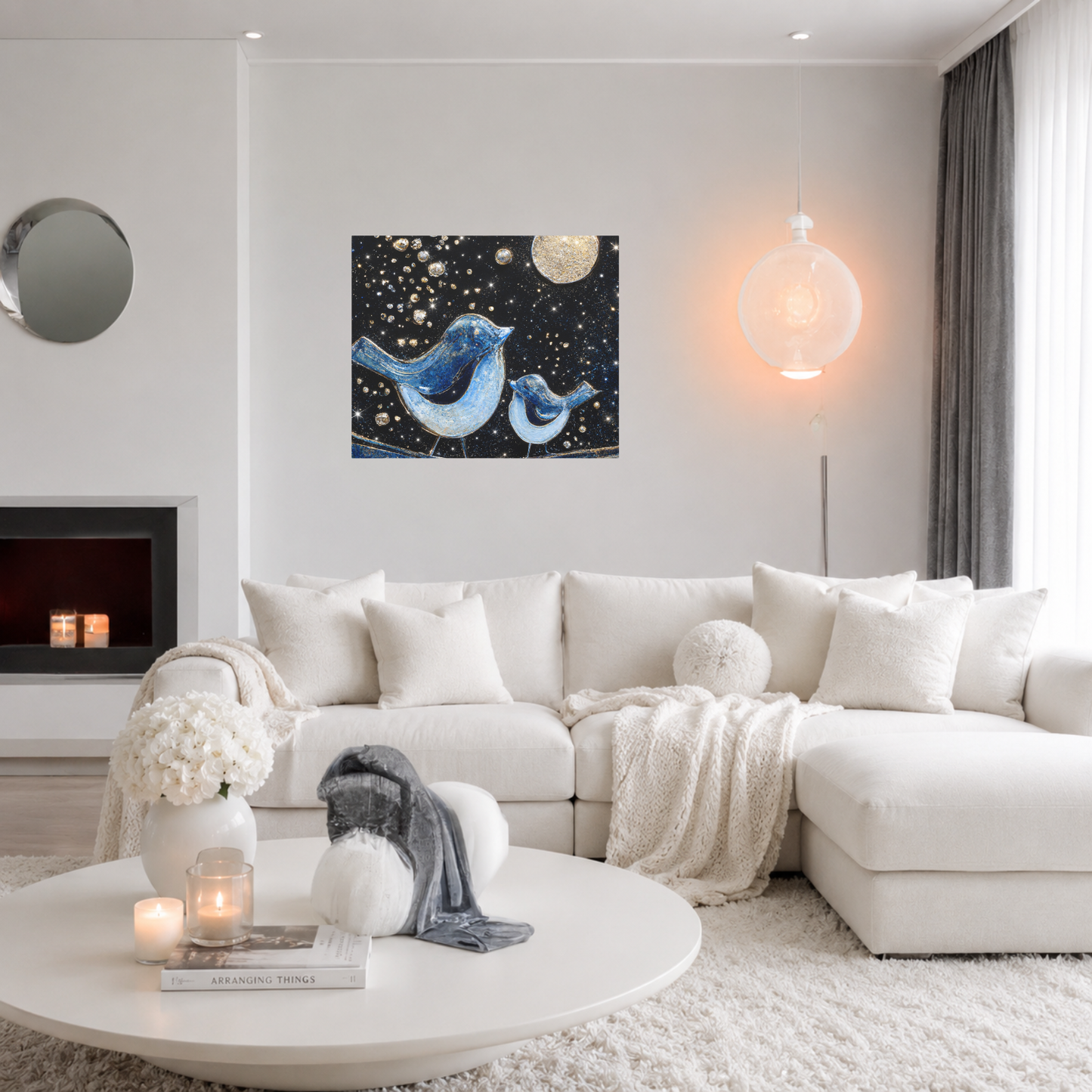 Love Takes Flight Canvas Wall Art