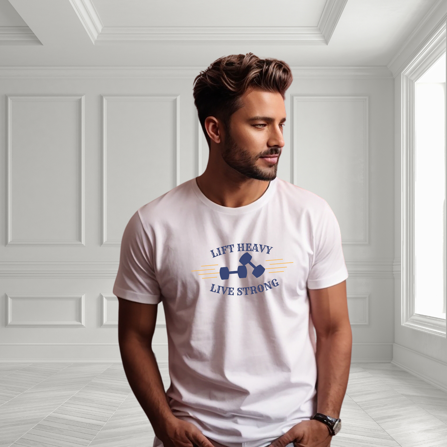 Lift Heavy Live Strong T-Shirt