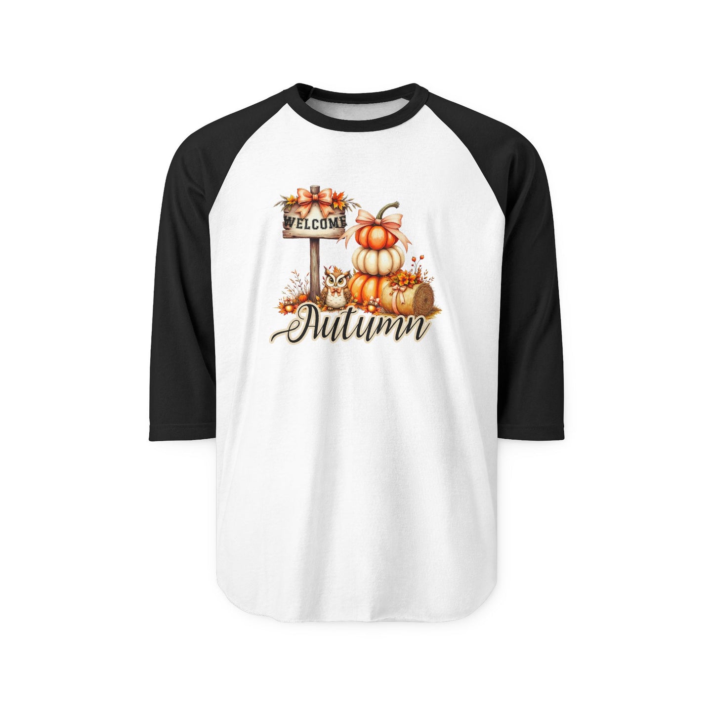 Welcome Autumn Baseball Tee