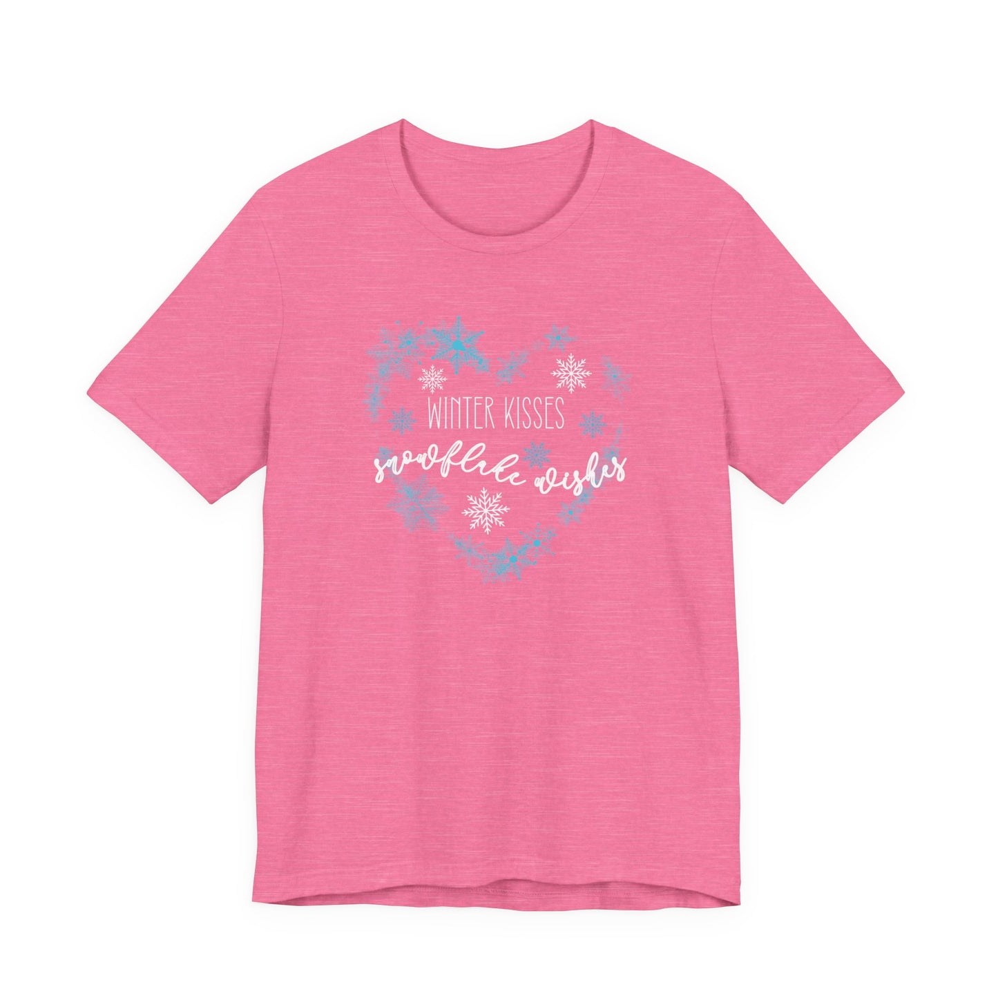 Winter Kisses, Snowflake Wishes T-Shirt