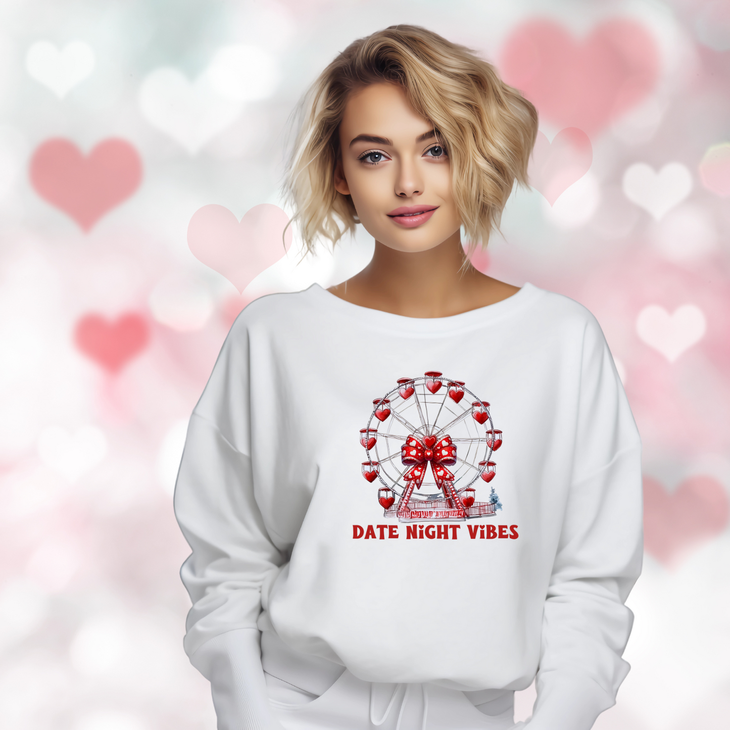 Date Night Vibes Crewneck Sweatshirt