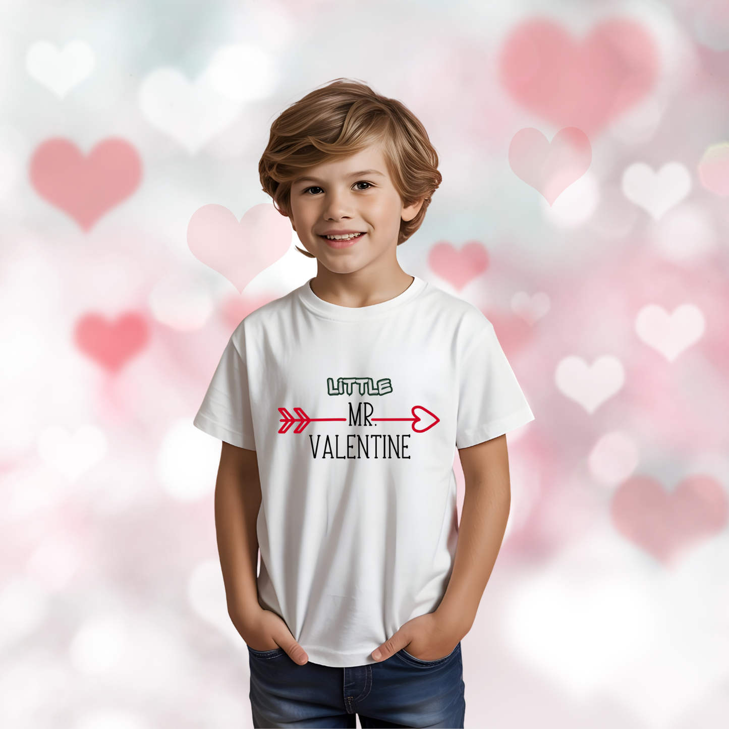 Little Mr. Valentine Kids T-Shirt