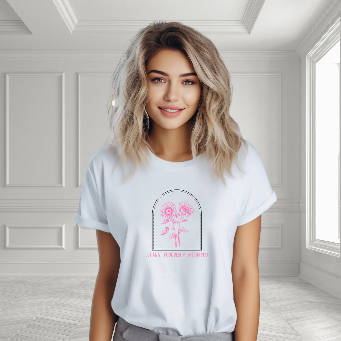 Let Gratitude Bloom Within You T-Shirt