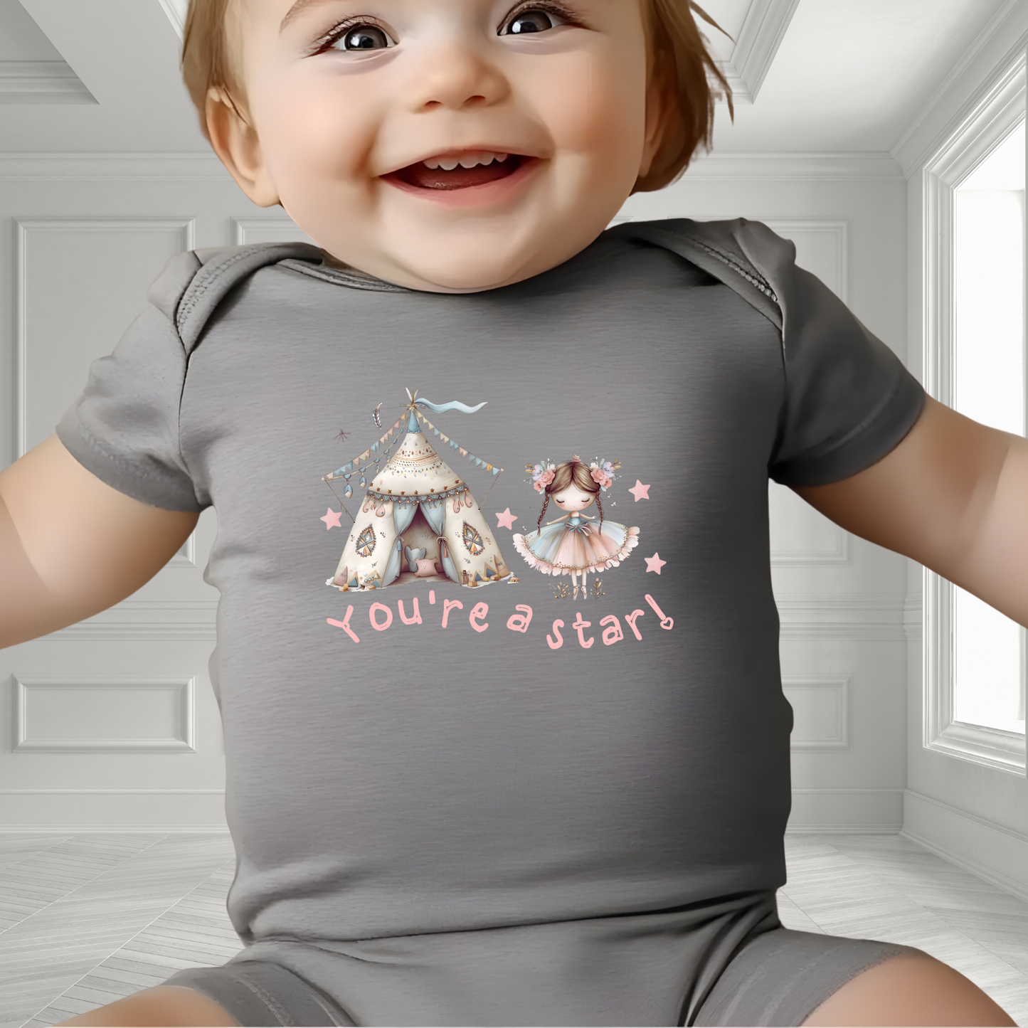 You’re A Star Infant Short Sleeve Onesie