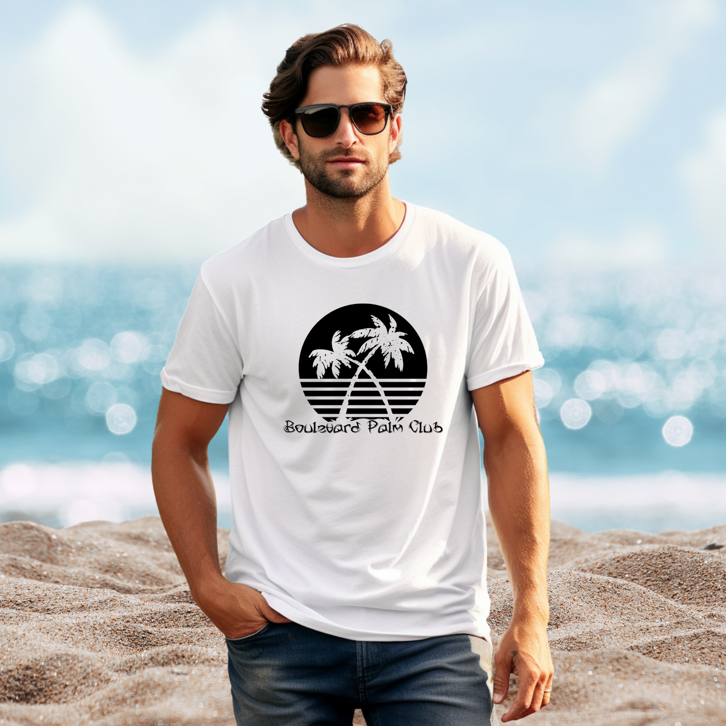 Boulevard Palm Club T-Shirt