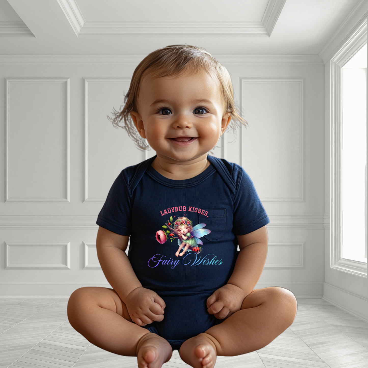 Fairy Wishes Infant Short Sleeve Onesie