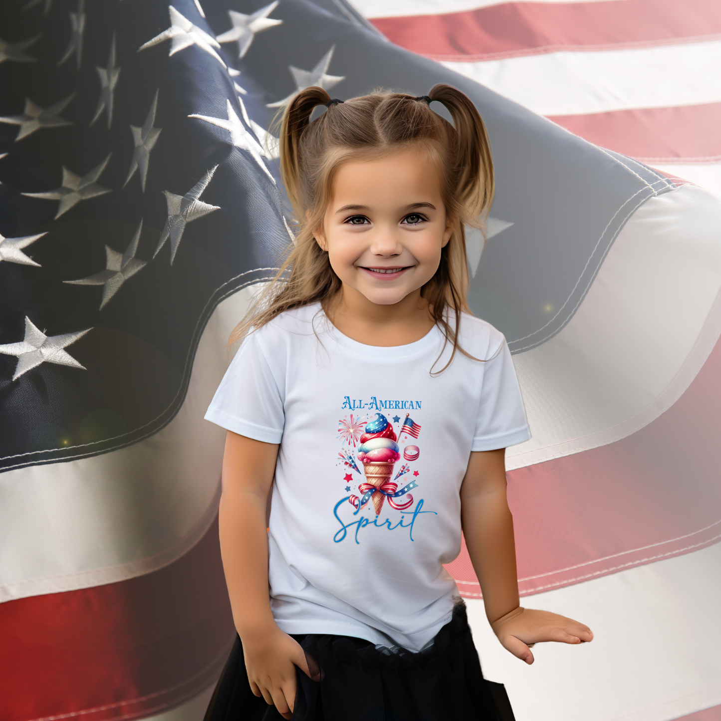 All-American Spirit Toddler T-Shirt