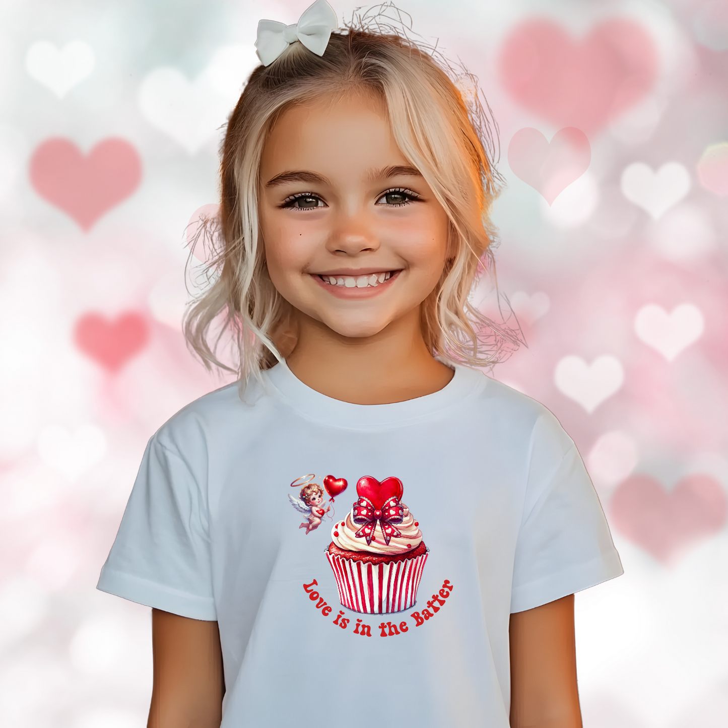 Love Is In The Batter Kid’s T-Shirt