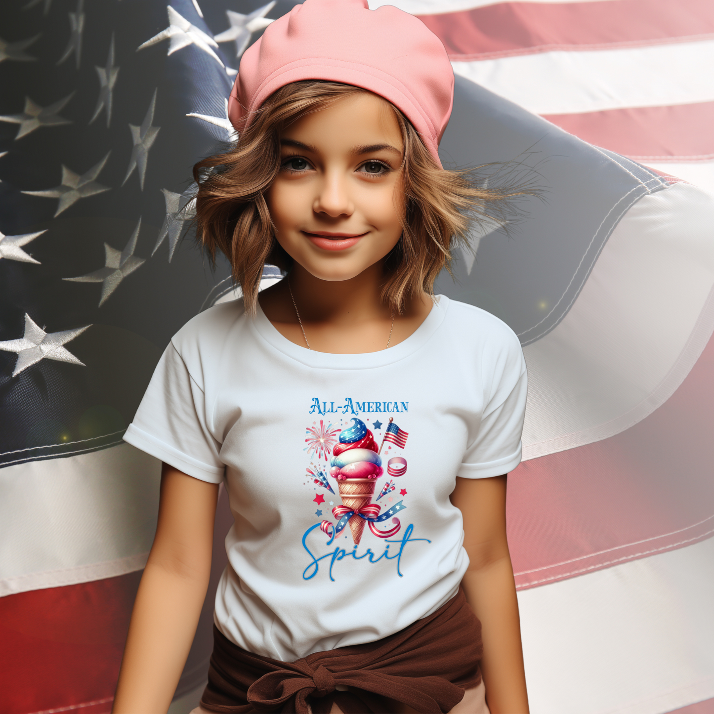 All-American Spirit Kid's T-Shirt