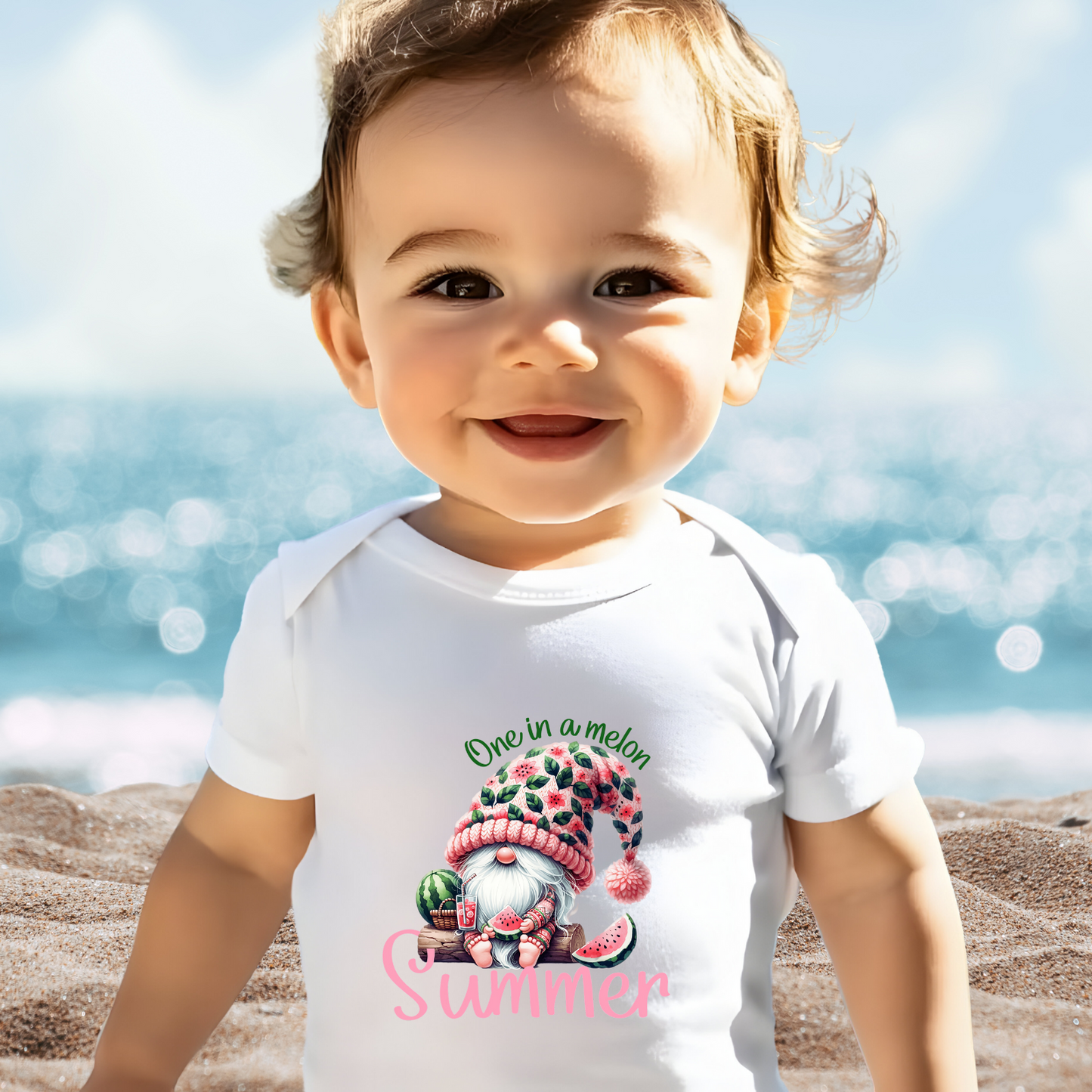 One In A Melon Summer Infant Short Sleeve Onesie
