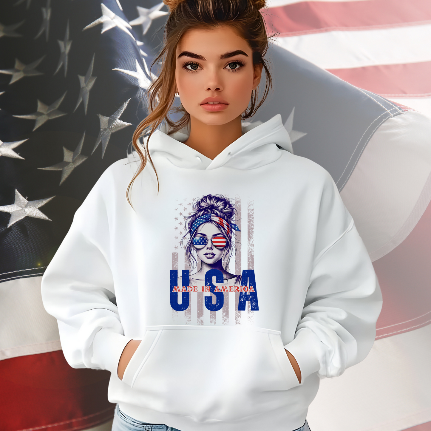 Made In America Pullover Hoodie
