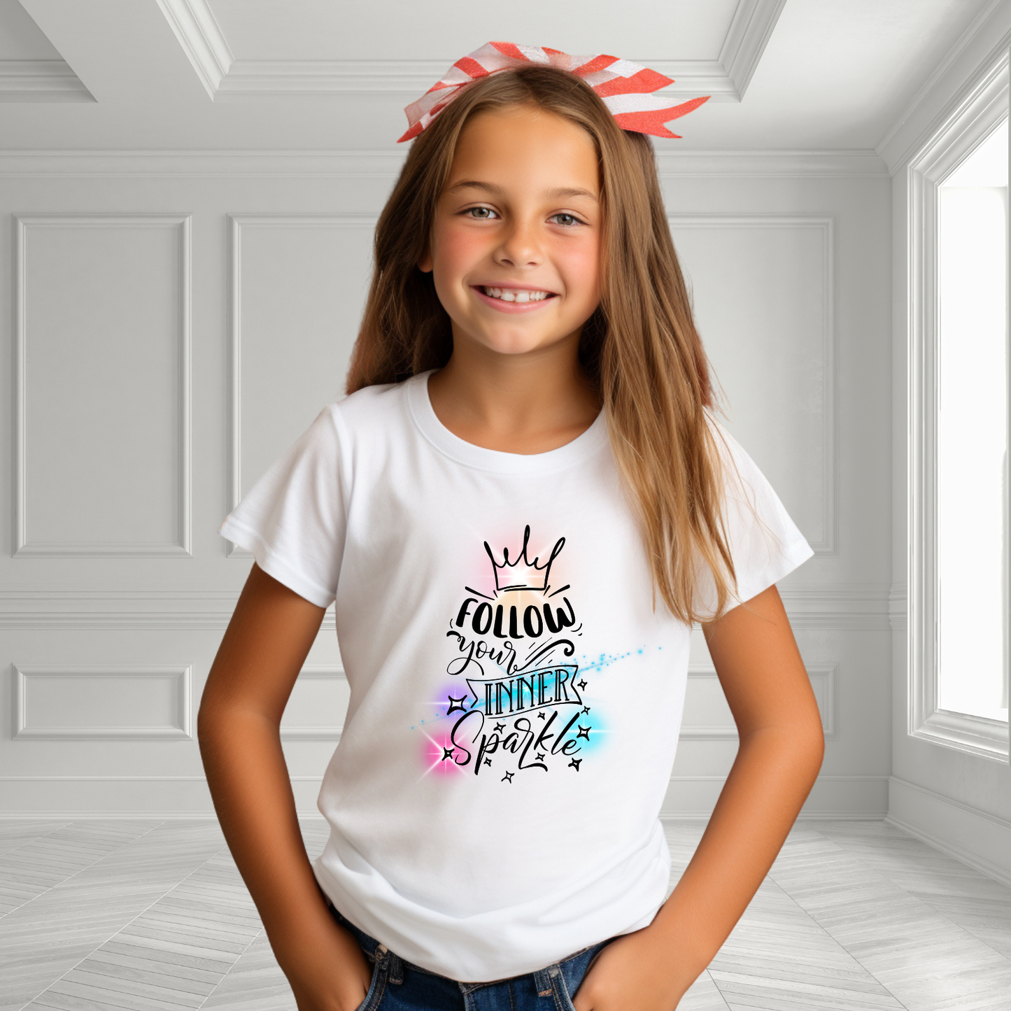 Follow Your Inner Sparkle Kid's T-Shirt