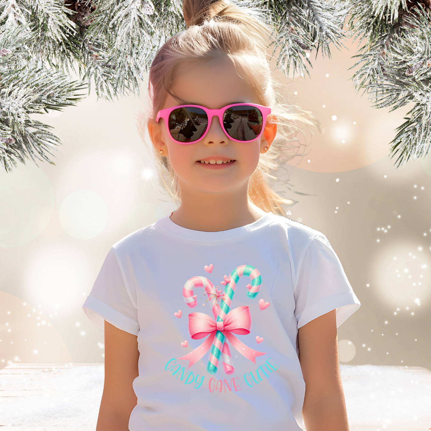 Candy Cane Cutie Kid’s T-Shirt