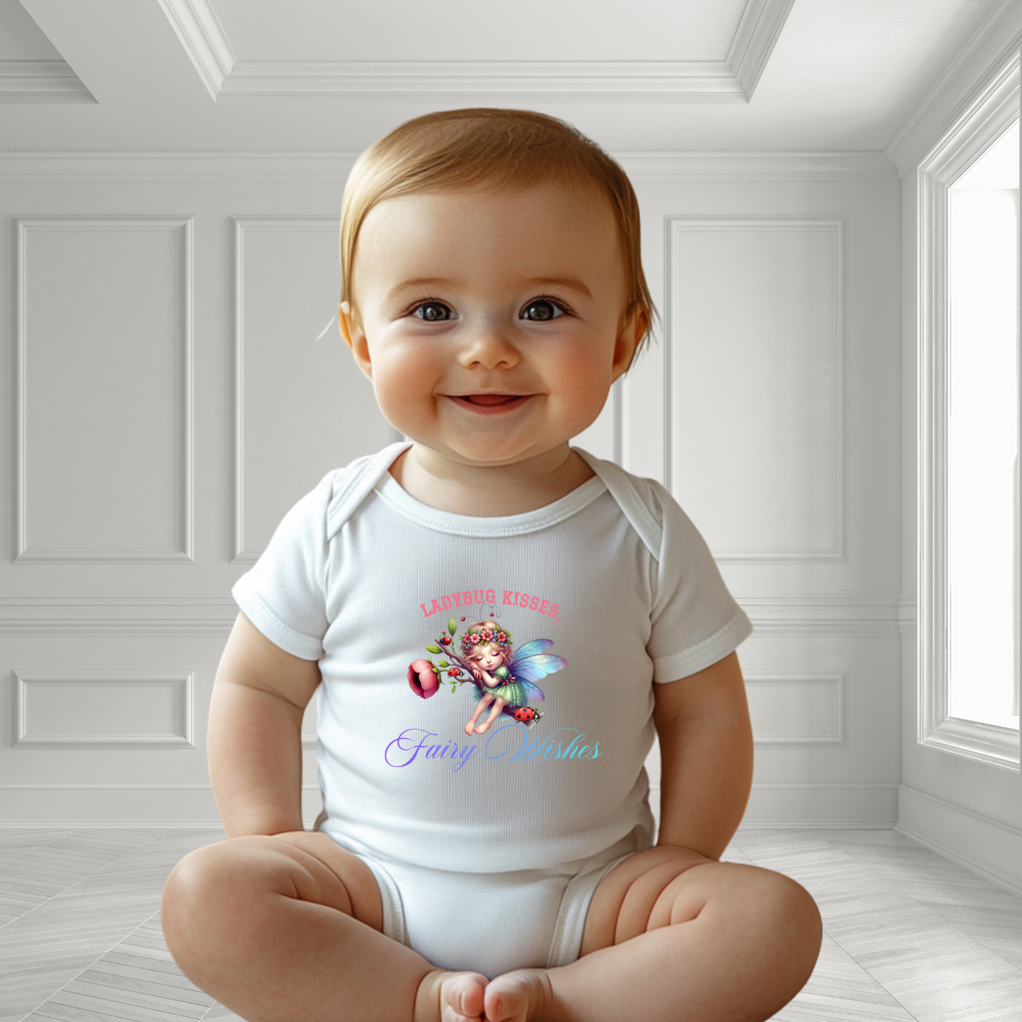 Fairy Wishes Infant Short Sleeve Onesie