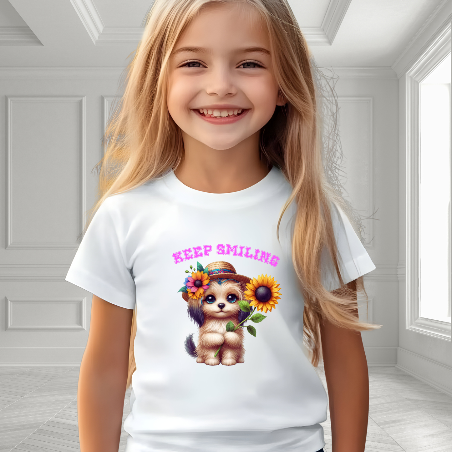 Keep Smiling Kid's T-Shirt