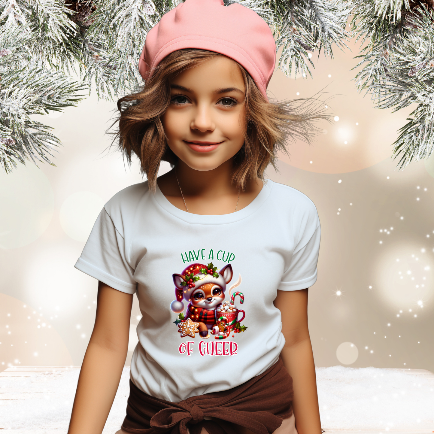 Have A Cup Of Cheer Kid’s T-Shirt